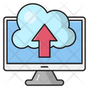 Upload Cloud Online Icon