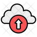 Cloud Uploading Data Uploading Cloud Storage Icon