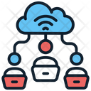 Cloud Users  Icon