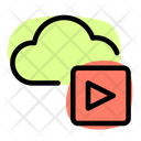 Cloud Video Icon