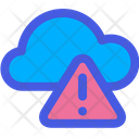Cloud Warning Alert Warning Icon