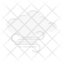 Cloud Wind Blowing Icon