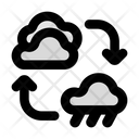 Cloudy Rain Cycle Cloudy Rain Icon