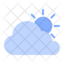Cloudy Sunny Icon