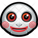 Jigsaw Clown Monster Icon