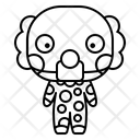 Halloween Costume Clown Icon