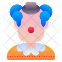 Clown Smileys Silly Icon