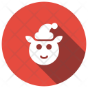 Clown Christmas Animal Icon