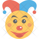 Clown Circus Mask Icon