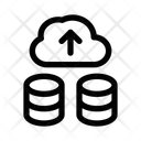 Cluster Icon - Download in Line Style