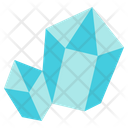 Cluster Stone Crystal Stone Diamond Icon