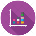 Clustered Chart Stacked Icon