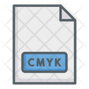 Cmyk Print Printing Page Icon