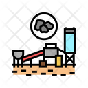 Coal Processing Plant Icon