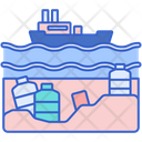 Coastal Garbage Icon