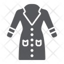 Coat Clothes Warm Icon