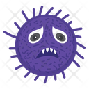 Microorganism Coccus Microorganism Scary Bacteria Icon