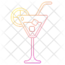 Summer Drink Glass Icon