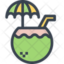 Coconut Juice Icon