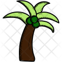 Coconut Fruit Tree Icon