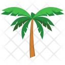 Beach Coconut Tree Icon