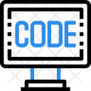 Code Laptop Coding Icon