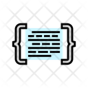 Code Brackets Letters Icon
