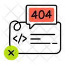 Code Error Icon - Download in Flat Style