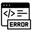 Code Fehler Symbol