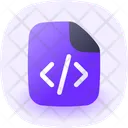 Code File Icon - Free Download Files & Folders Icons | IconScout