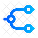 Code Fork Framework Javascript Icon
