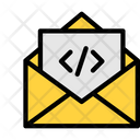 Coding File Mail Icon
