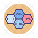 Coding Language C Php Icon