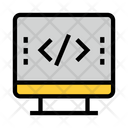 Coding Screen Icon