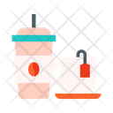 Coffee And Tea Take Away Cup Drink Icon