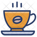 Coffee Cup Tea Cup Cup With Saucer Icon