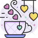 Coffee Date Valentine Date Coffee Icon