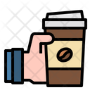 Hand Coffee Take Away Icon