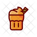 Coffee Whipped Cream Icon