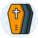 Coffin Burial Cemetery Icon