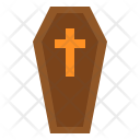Coffin Grave Gead Icon