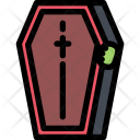 Coffin Myth Legend Icon