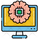Cognitive Computing Artificial Intelligence Modern Technology Icon