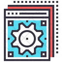 Cogwheel Design Development Icon