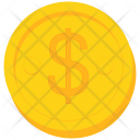 Coin Gold Dollar Icon