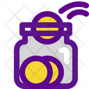 Coin Jar Banking Icon