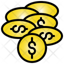 Coin Stack Medal Icon