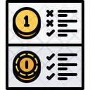 Coin Quality Control Check Icon
