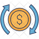 Coin dollar  Icon