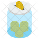 Coin Savings Box Icon